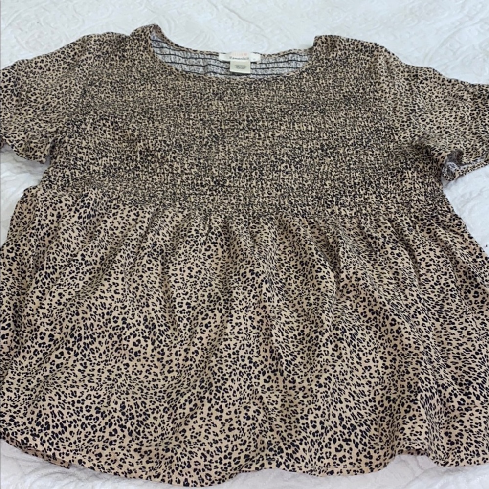 Leopard blouse